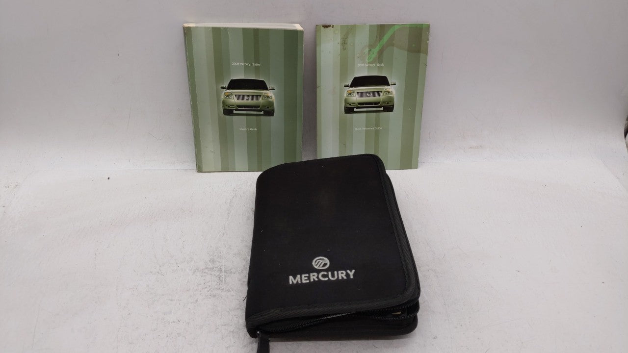 2008 Mercury Sable Owners Manual Book Guide OEM Used Auto Parts - Oemusedautoparts1.com