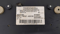 2008-2008 Mercury Sable Information Radio Display Screen - Oemusedautoparts1.com