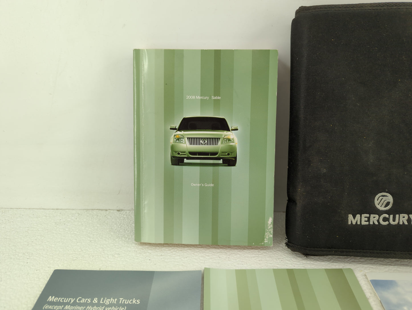2008 Mercury Sable Owners Manual Book Guide OEM Used Auto Parts - Oemusedautoparts1.com