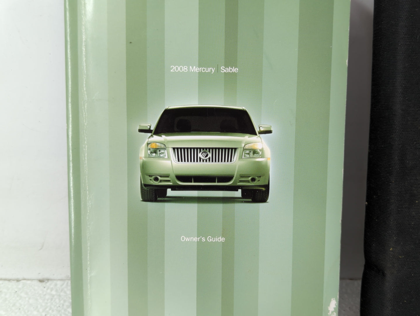 2008 Mercury Sable Owners Manual Book Guide OEM Used Auto Parts - Oemusedautoparts1.com
