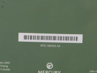 2008 Mercury Sable Owners Manual Book Guide OEM Used Auto Parts - Oemusedautoparts1.com