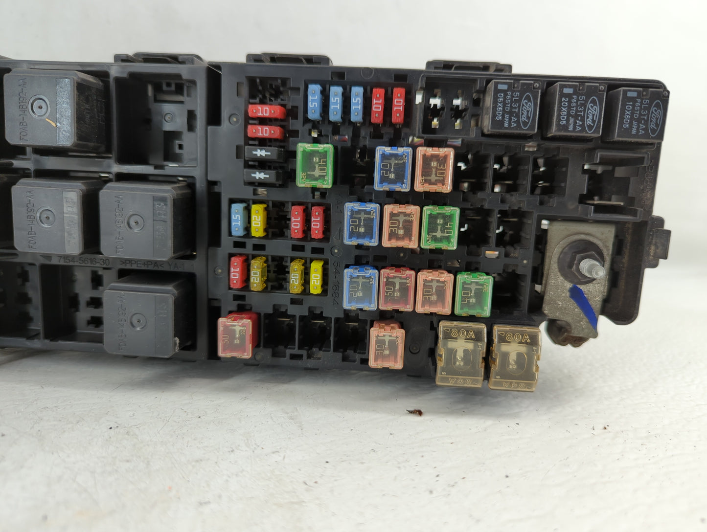 2008-2009 Mercury Sable Fusebox Fuse Box Panel Relay Module P/N:54-8799-30 Fits Fits 2008 2009 OEM Used Auto Parts - Oemused