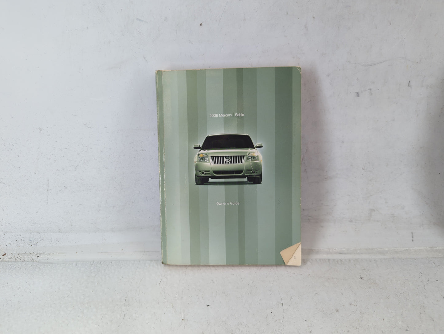 2008 Mercury Sable Owners Manual Book Guide P/N:8T5J 19A321 AA OEM Used Auto Parts - Oemusedautoparts1.com