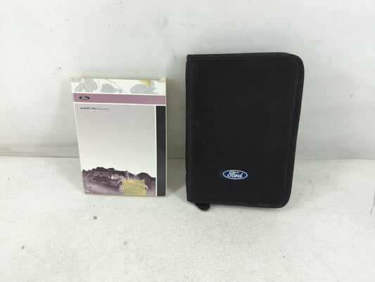 2008 Mercury Tracer Owners Manual Book Guide P/N:8L2J 19A321 KA OEM Used Auto Parts - Oemusedautoparts1.com