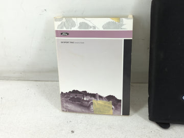 2008 Mercury Tracer Owners Manual Book Guide P/N:8L2J 19A321 KA OEM Used Auto Parts