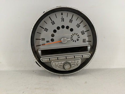 2008 Mini Cooper Instrument Cluster Speedometer Gauges P/N:9 136 196-01 Fits OEM Used Auto Parts - Oemusedautoparts1.com