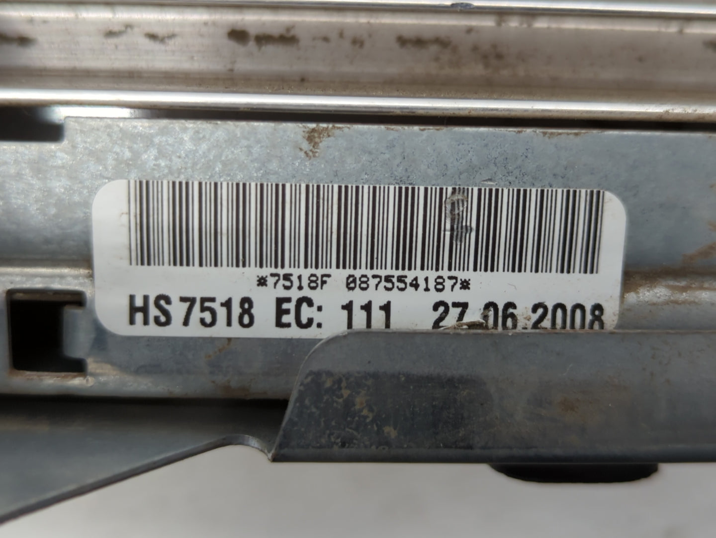 2008-2009 Mini Cooper Radio AM FM Cd Player Receiver Replacement P/N:087554187 Fits Fits 2008 2009 OEM Used Auto Parts - Oem