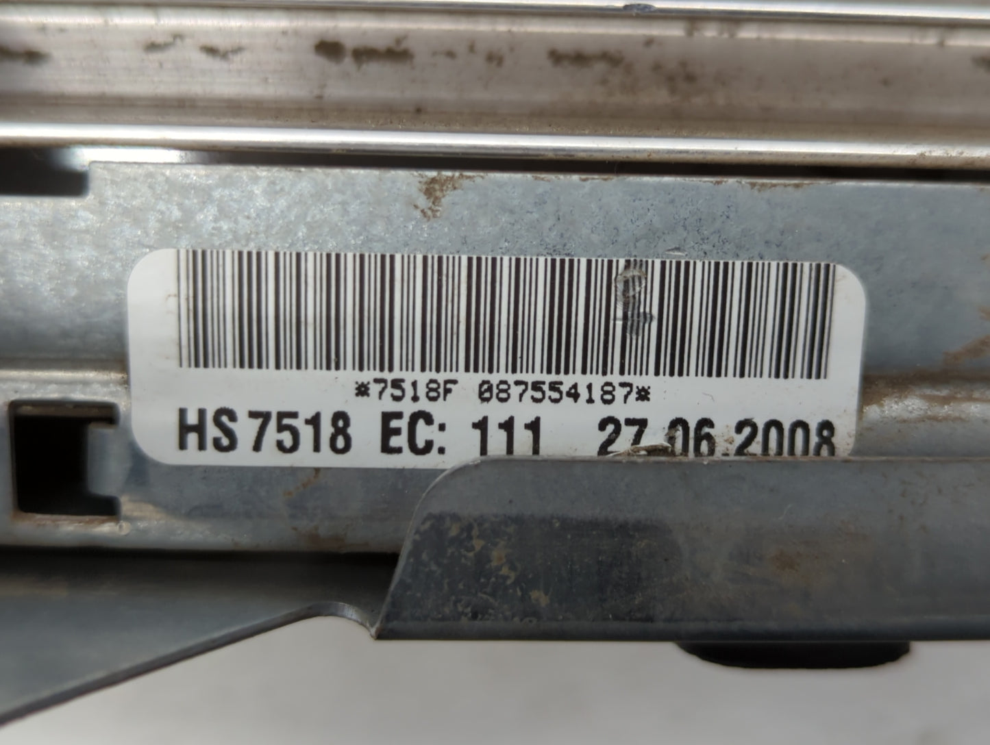 2008-2009 Mini Cooper Radio AM FM Cd Player Receiver Replacement P/N:087554187 Fits Fits 2008 2009 OEM Used Auto Parts - Oem