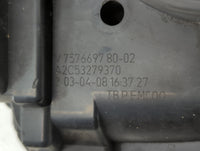 2008 Mini Cooper Throttle Body P/N:757669780 7557222 Fits OEM Used Auto Parts - Oemusedautoparts1.com