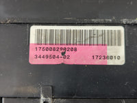 2008-2009 Mini Cooper Fusebox Fuse Box Panel Relay Module P/N:3449504-02 Fits Fits 2008 2009 OEM Used Auto Parts - Oemusedau