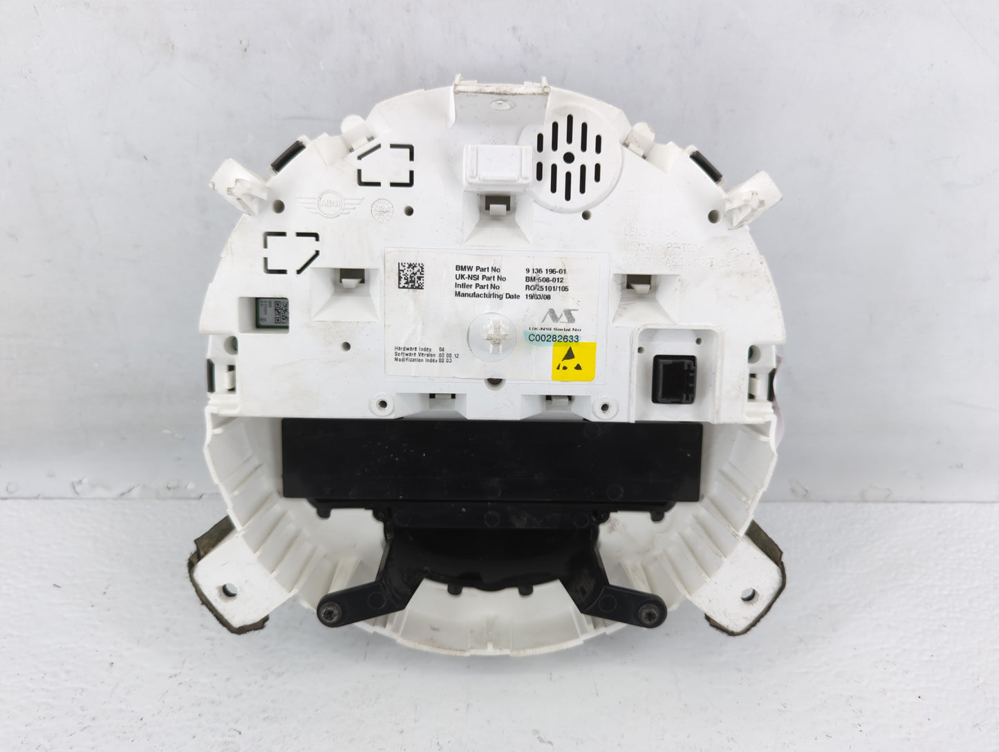 2008-2010 Mini Cooper Instrument Cluster Speedometer Gauges P/N:BM-508-012 9 136 196-01 Fits Fits 2008 2009 2010 OEM Used Au