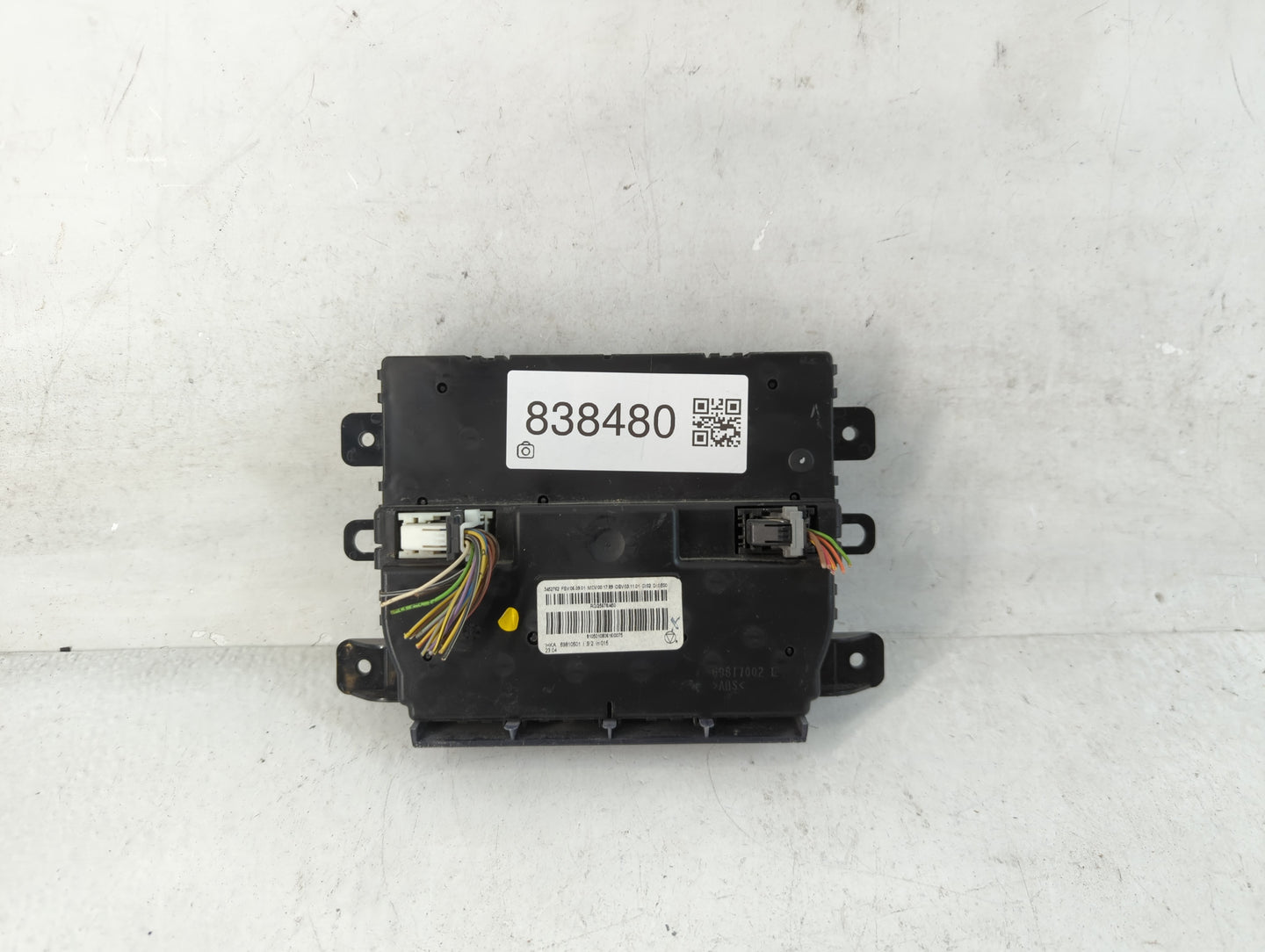 2008 Mini Cooper Clubman Climate Control Module Temperature AC/Heater Replacement P/N:69810501 Fits Fits 2009 2010 OEM Used 