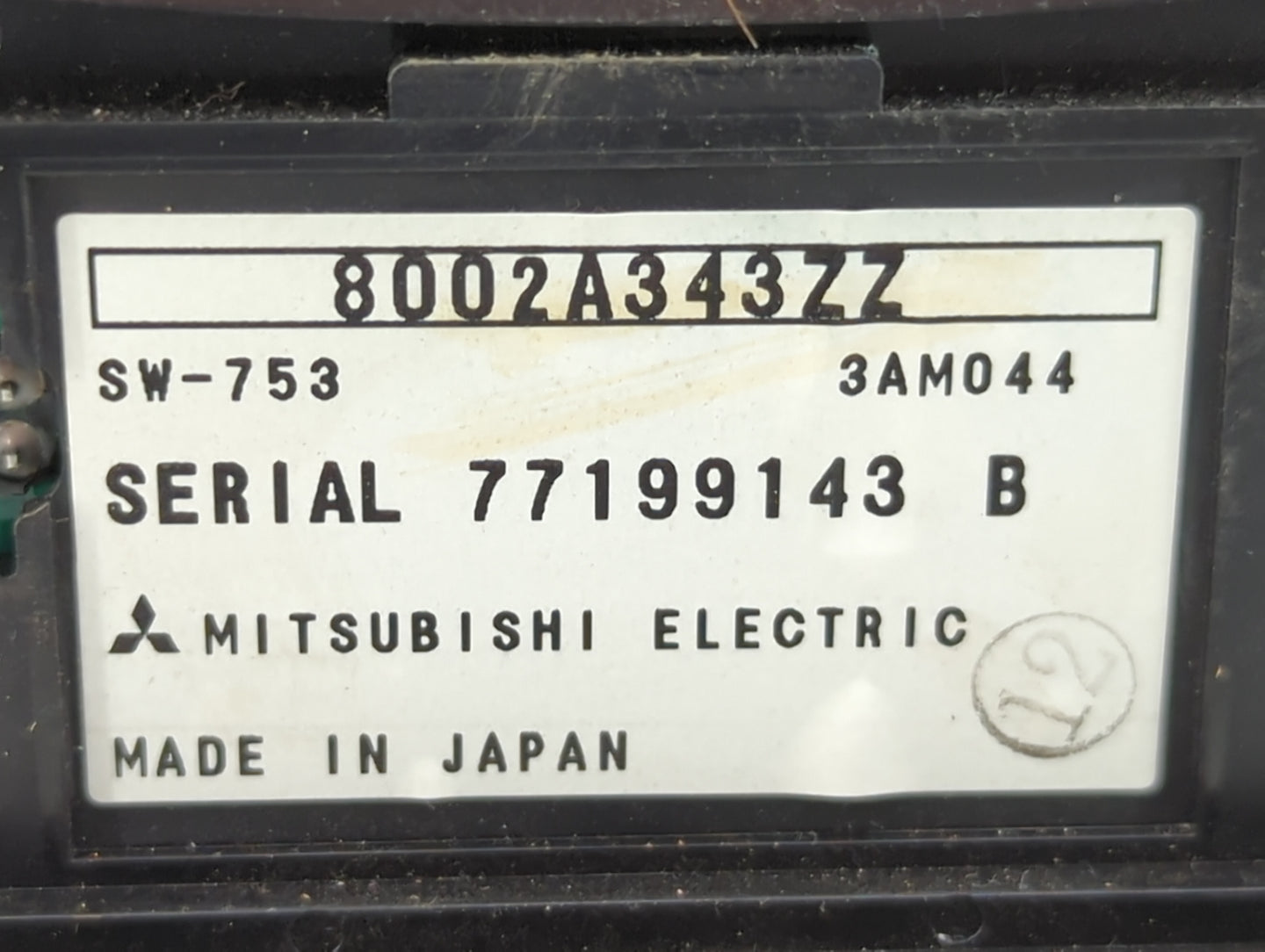 2007-2011 Mitsubishi Endeavor Radio Control Panel - Oemusedautoparts1.com