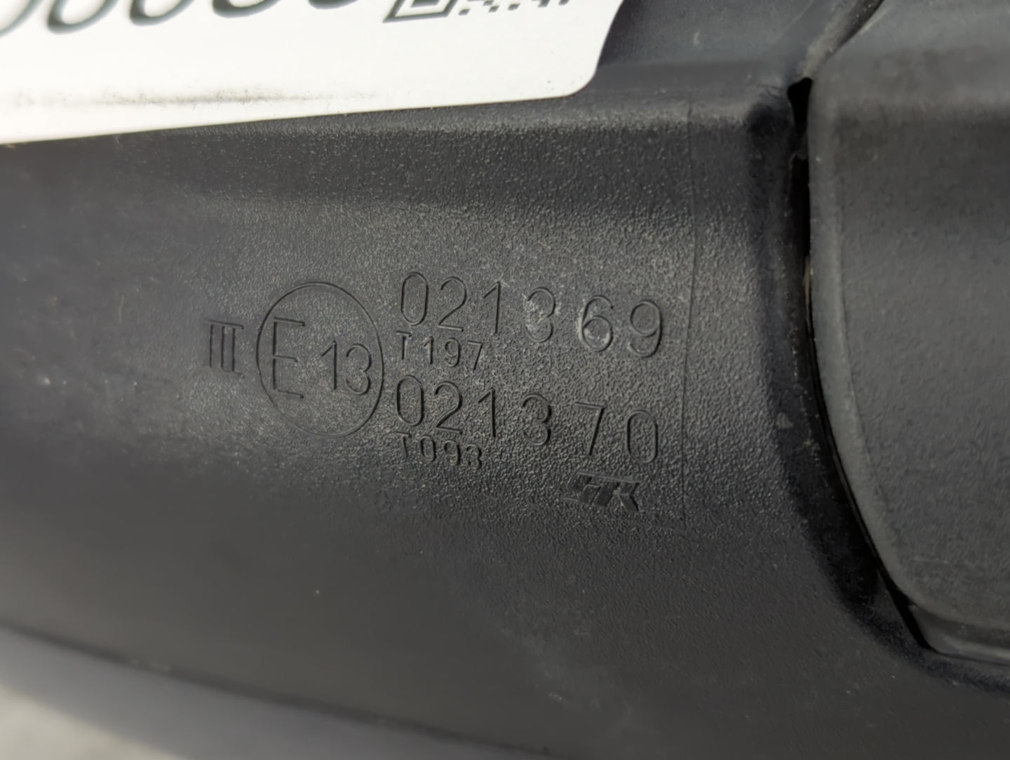2008-2014 Mitsubishi Lancer Driver Side View Mirror - Left Door Mirror OEM Used - Oemusedautoparts1.com