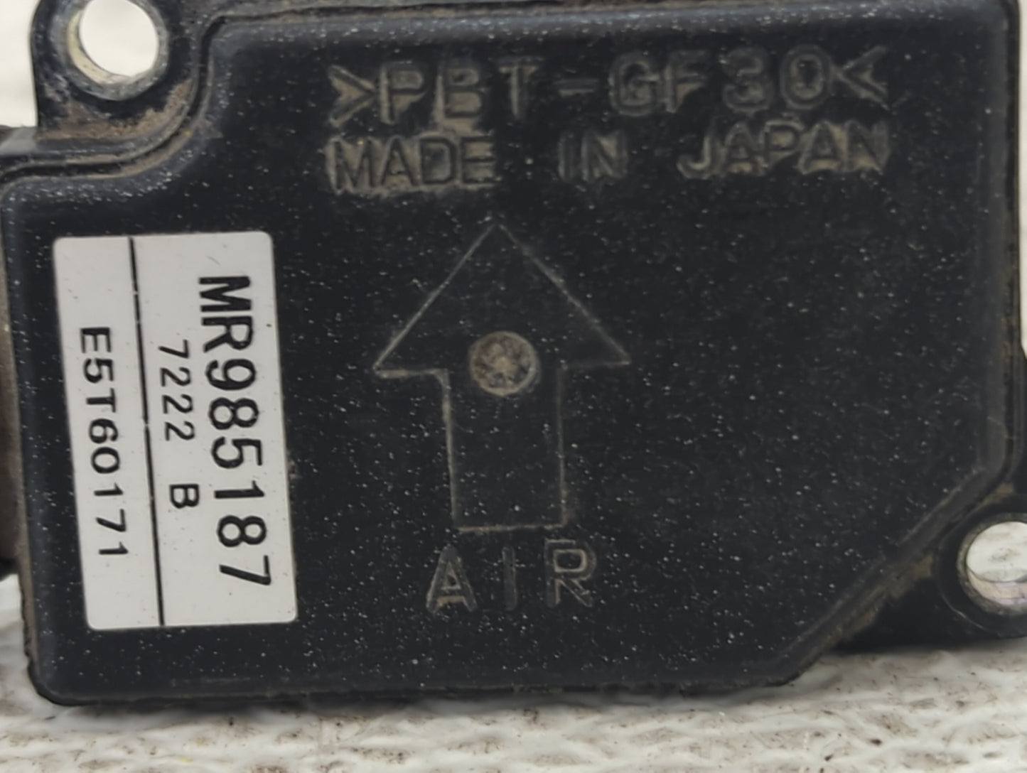 2004-2016 Mitsubishi Lancer Mass Air Flow Meter Maf 1489719 - Oemusedautoparts1.com