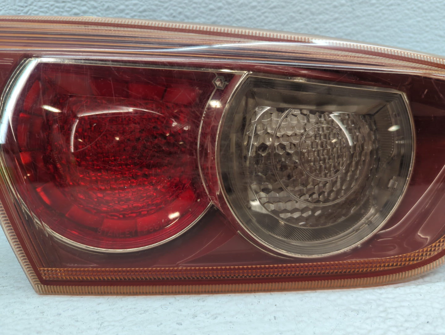 2008 Mitsubishi Lancer Tail Light Assembly Driver Left OEM Fits OEM Used Auto Parts - Oemusedautoparts1.com