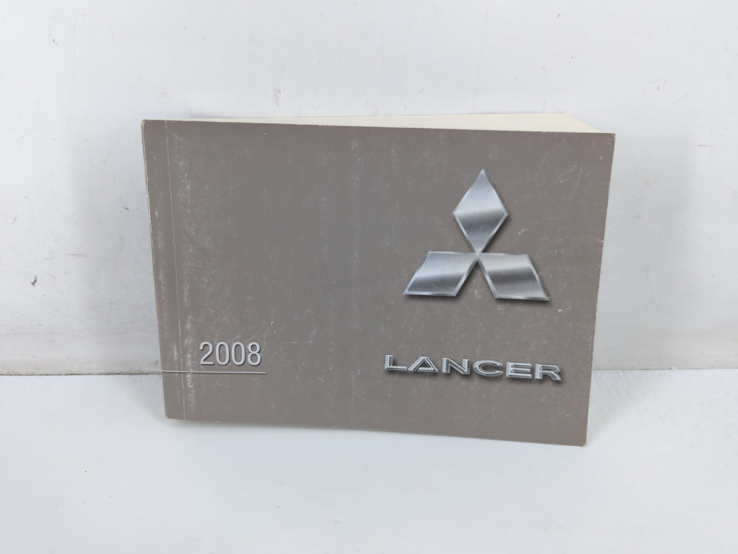 2008 Mitsubishi Lancer Owners Manual Book Guide P/N:ST7213100H 9290B125-B OEM Used Auto Parts - Oemusedautoparts1.com