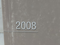 2008 Mitsubishi Lancer Owners Manual Book Guide P/N:ST7213100H 9290B125-B OEM Used Auto Parts - Oemusedautoparts1.com