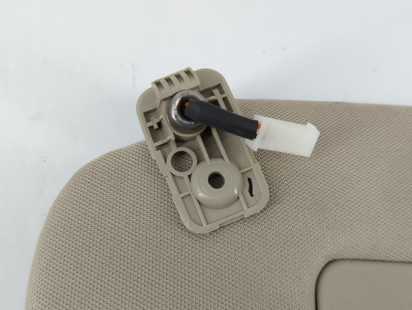 2007-2008 Nissan Altima Sun Visor Shade Replacement Passenger Right Mirror Fits Fits 2007 2008 OEM Used Auto Parts - Oemused