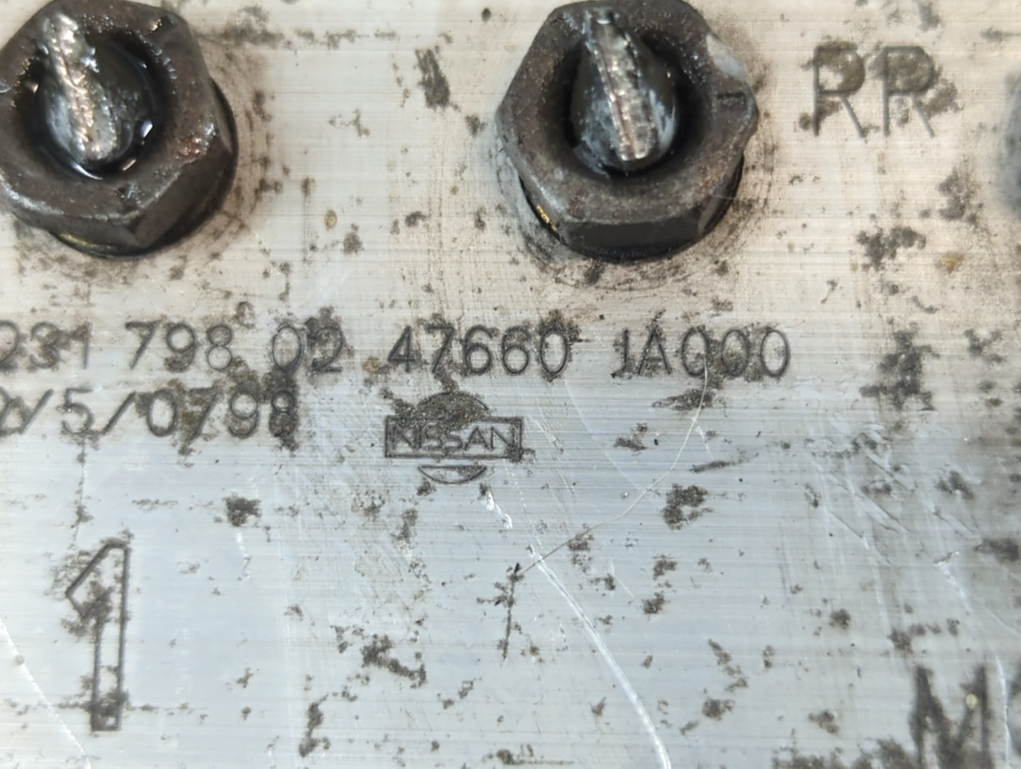 2007-2009 Nissan Altima ABS Pump Control Module Replacement P/N:47660 JA000 Fits Fits 2007 2008 2009 OEM Used Auto Parts - O