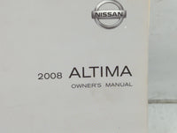 2008 Nissan Altima Owners Manual Book Guide P/N:OM8E-0L32U1 OEM Used Auto Parts - Oemusedautoparts1.com