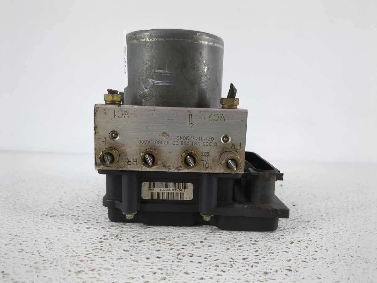 2007-2009 Nissan Altima Anti-Lock Brake ABS Pump Module Actuator OEM P/N:47660 JA000 47660 JA100 Fits Fits 2007 2008 2009 OE