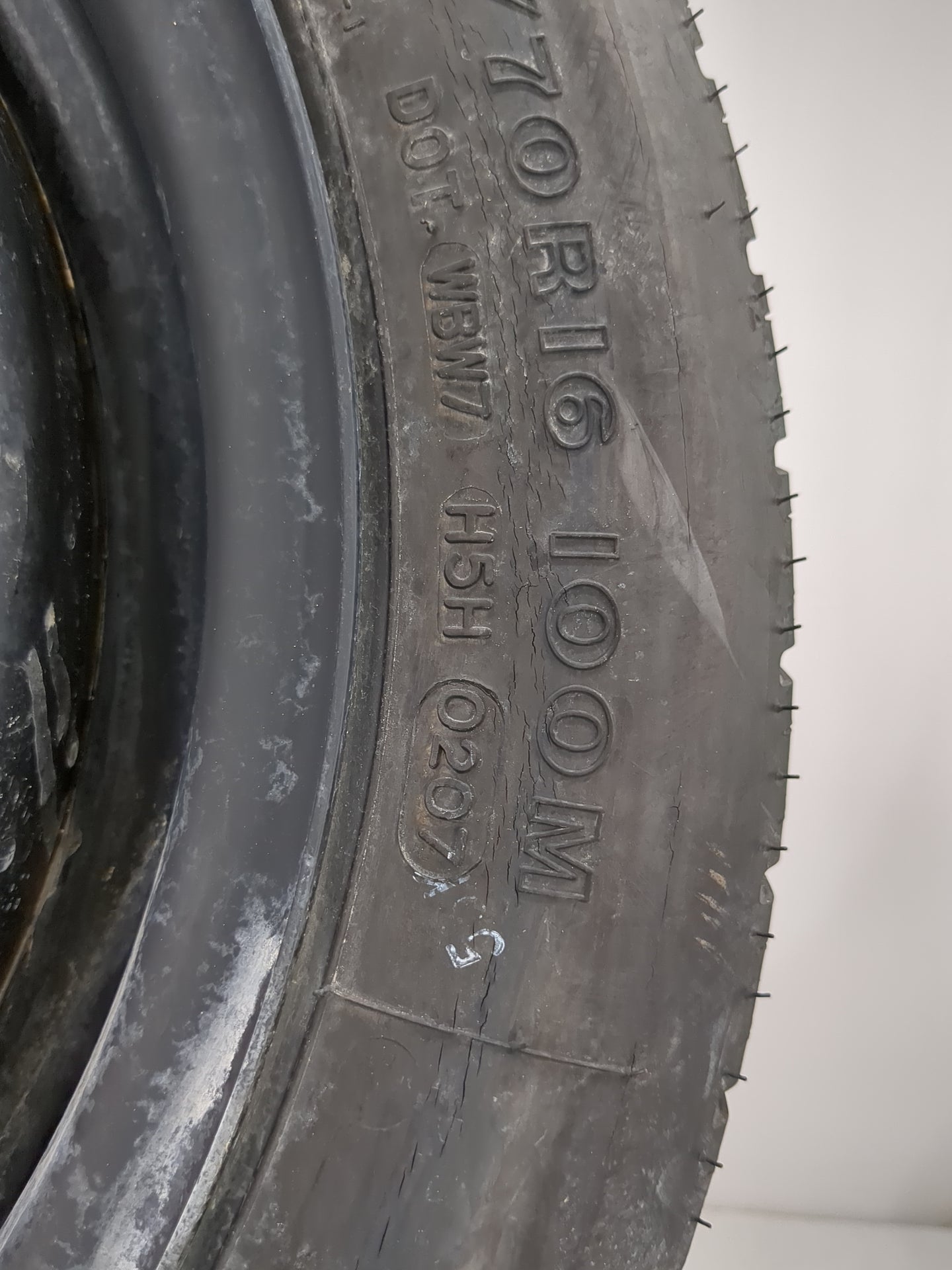 2002-2022 Nissan Altima Spare Donut Tire Wheel Rim Oem - Oemusedautoparts1.com