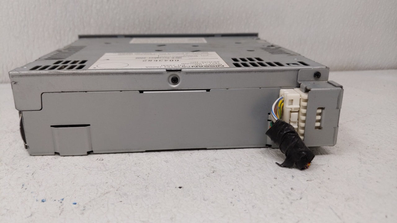 2007-2009 Nissan Altima Radio AM FM Cd Player Receiver Replacement P/N:28184-JA00A Fits Fits 2007 2008 2009 OEM Used Auto Pa