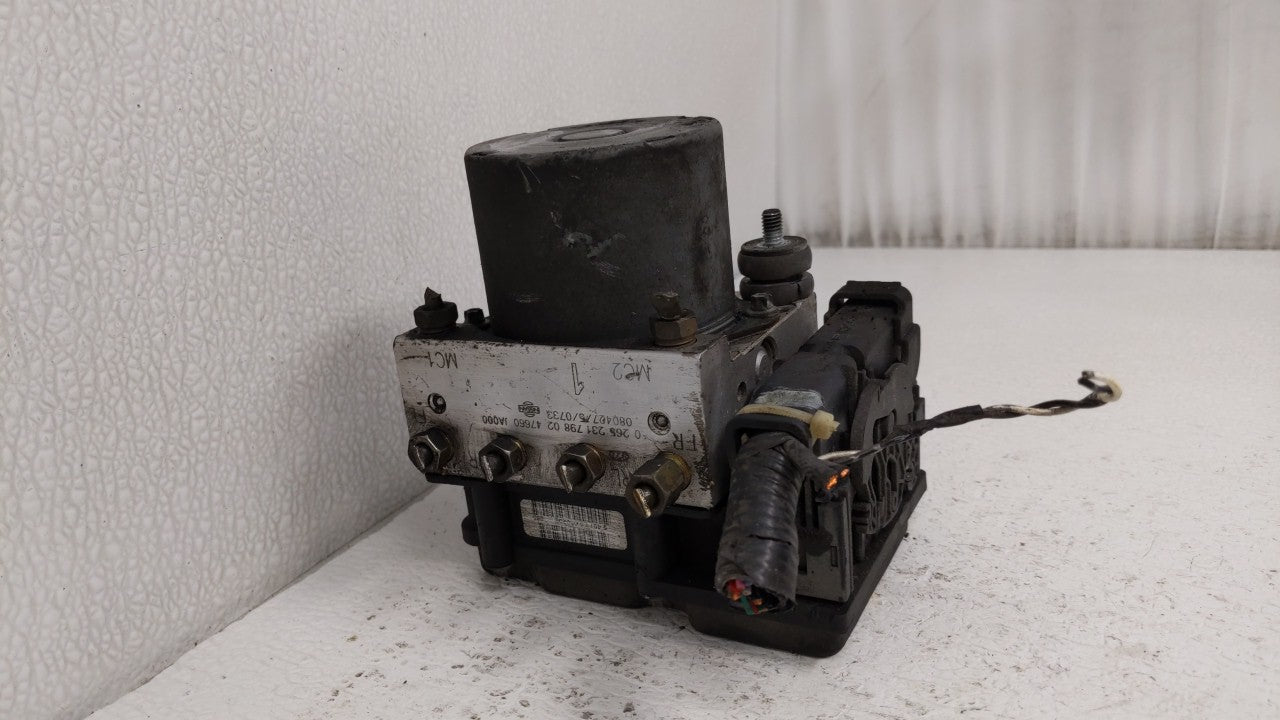 2007-2009 Nissan Altima ABS Pump Control Module Replacement P/N:0 265 231 798 47600 JA000 Fits Fits 2007 2008 2009 OEM Used 