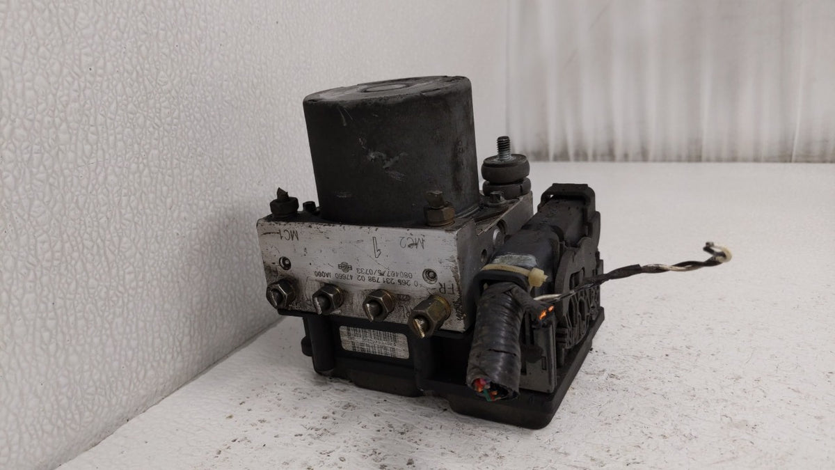 2007-2009 Nissan Altima Anti-Lock Brake ABS Pump Module Actuator OEM P/N:0 265 231 798 47600 JA000 Fits Fits 2007 2008 2009 