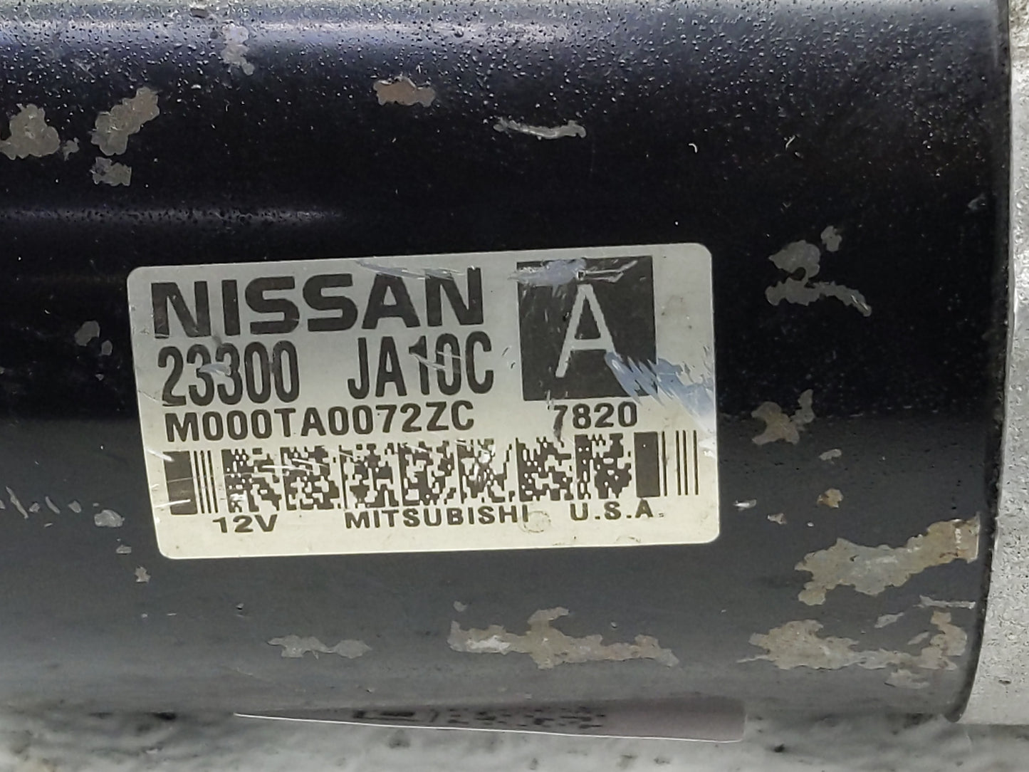 2008 Nissan Altima Car Starter Motor Solenoid OEM P/N:23300 JA10C Fits OEM Used Auto Parts - Oemusedautoparts1.com