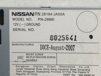 2007-2009 Nissan Altima Radio AM FM Cd Player Receiver Replacement P/N:28184 JA00A Fits Fits 2007 2008 2009 OEM Used Auto Pa