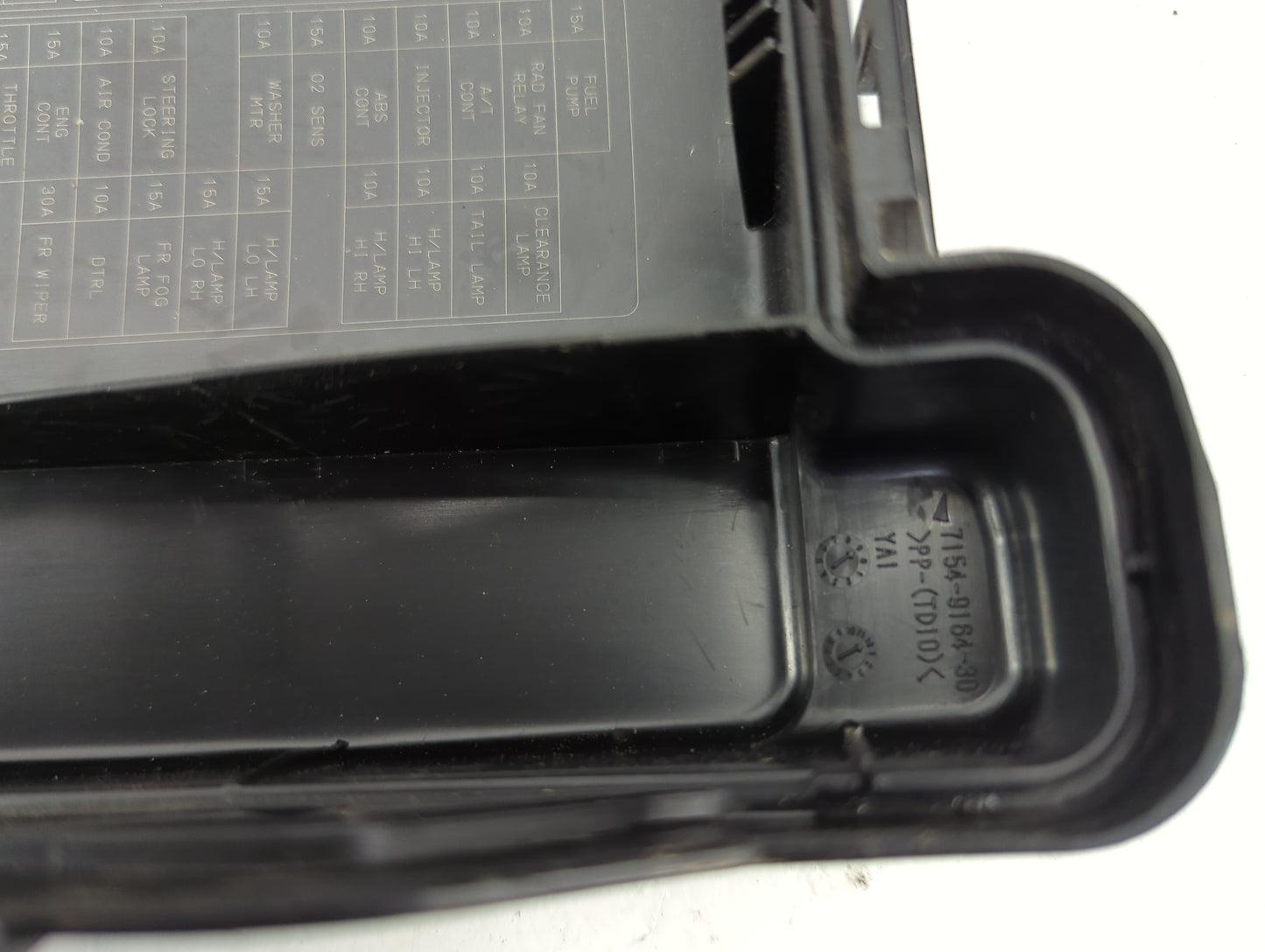 2008-2010 Nissan Altima Fusebox Fuse Box Panel Relay Module P/N:7154-9164-30 Fits Fits 2008 2009 2010 OEM Used Auto Parts - 