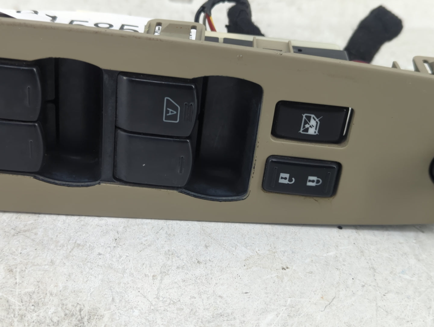 2007-2012 Nissan Altima Master Power Window Switch Replacement Driver Side Left P/N:25401 ZN40A Fits OEM Used Auto Parts - O