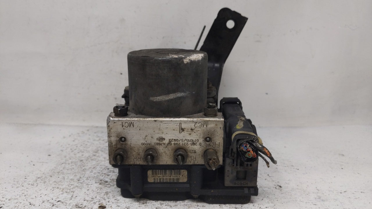 2007-2009 Nissan Altima ABS Pump Control Module Replacement P/N:0 265 231 798 47600 JA000 Fits Fits 2007 2008 2009 OEM Used 