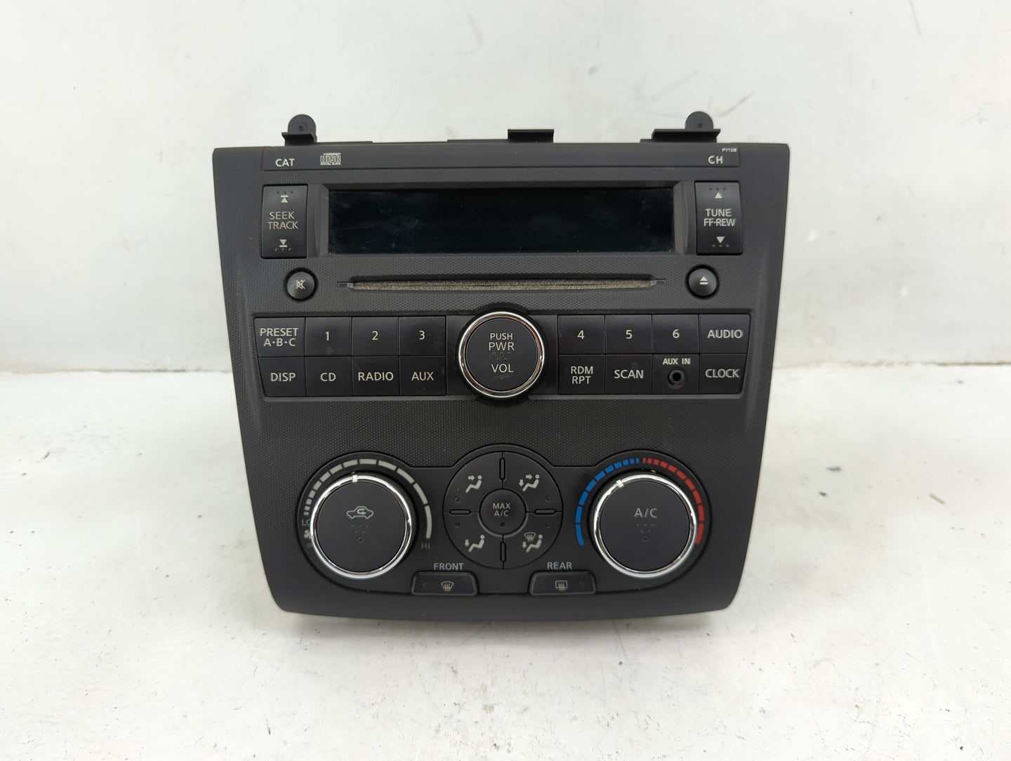 2007-2009 Nissan Altima Radio AM FM Cd Player Receiver Replacement P/N:28185 ZN40A Fits Fits 2007 2008 2009 OEM Used Auto Pa