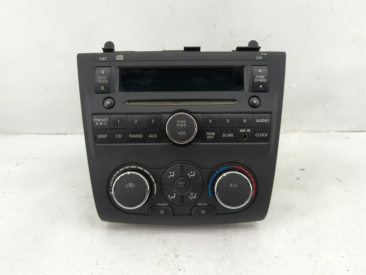 2007-2009 Nissan Altima Radio AM FM Cd Player Receiver Replacement P/N:28185 ZN40A Fits Fits 2007 2008 2009 OEM Used Auto Pa