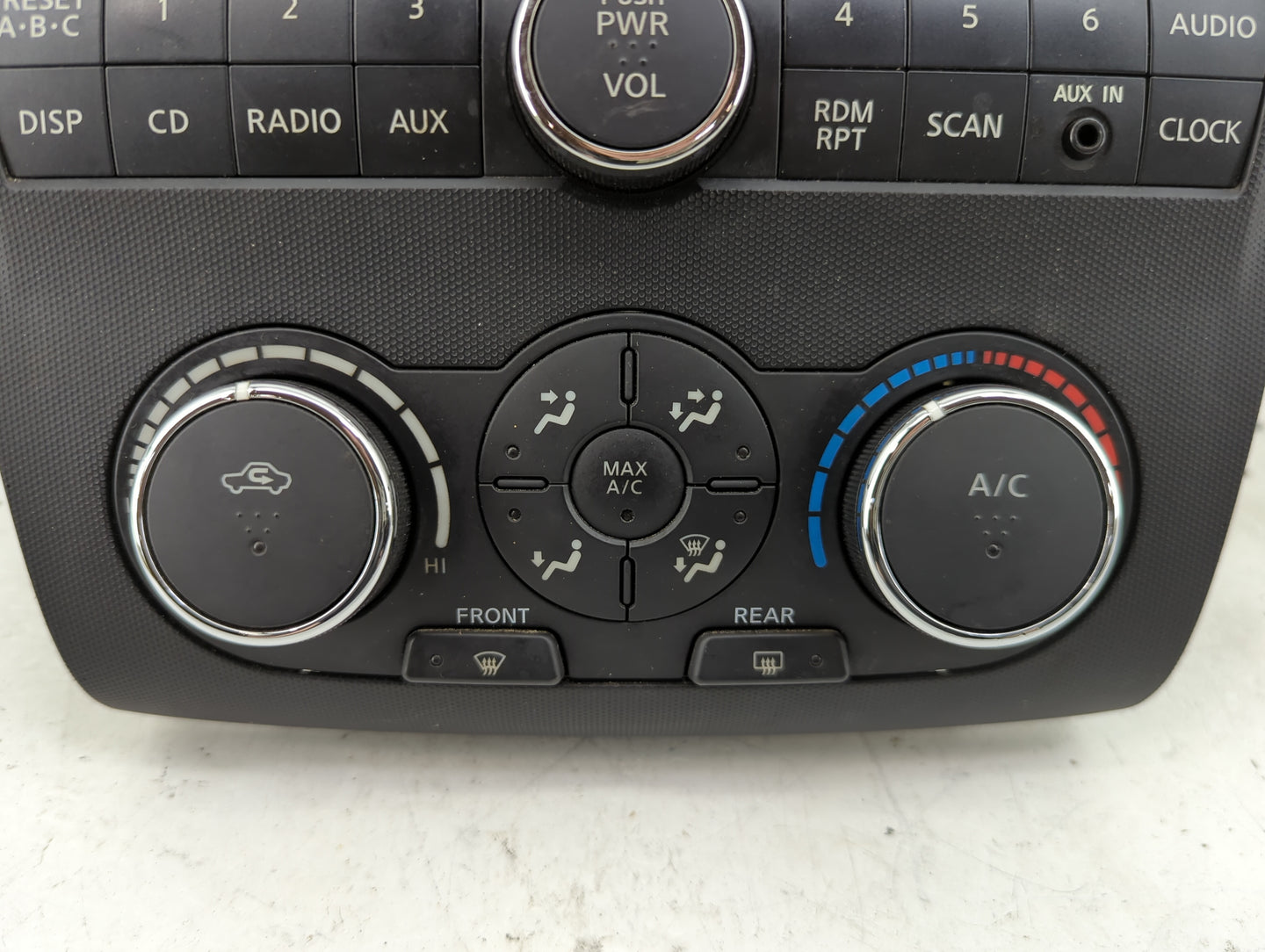 2007-2009 Nissan Altima Radio AM FM Cd Player Receiver Replacement P/N:28185 ZN40A Fits Fits 2007 2008 2009 OEM Used Auto Pa