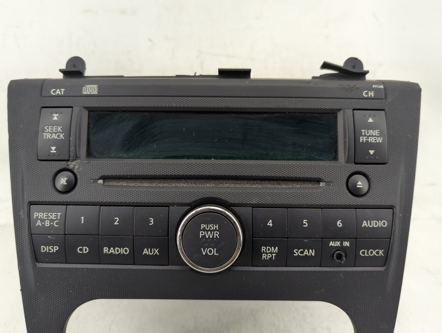 2007-2009 Nissan Altima Radio AM FM Cd Player Receiver Replacement P/N:28185 ZN40B Fits Fits 2007 2008 2009 OEM Used Auto Pa