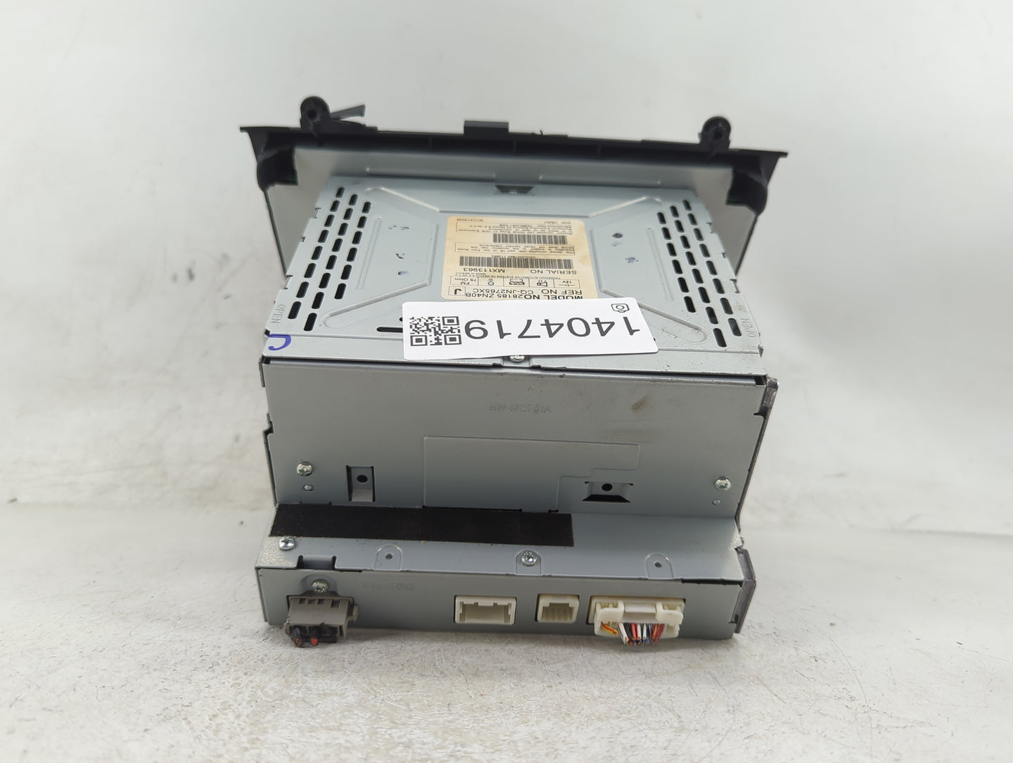 2007-2009 Nissan Altima Radio AM FM Cd Player Receiver Replacement P/N:28185 ZN40B Fits Fits 2007 2008 2009 OEM Used Auto Pa