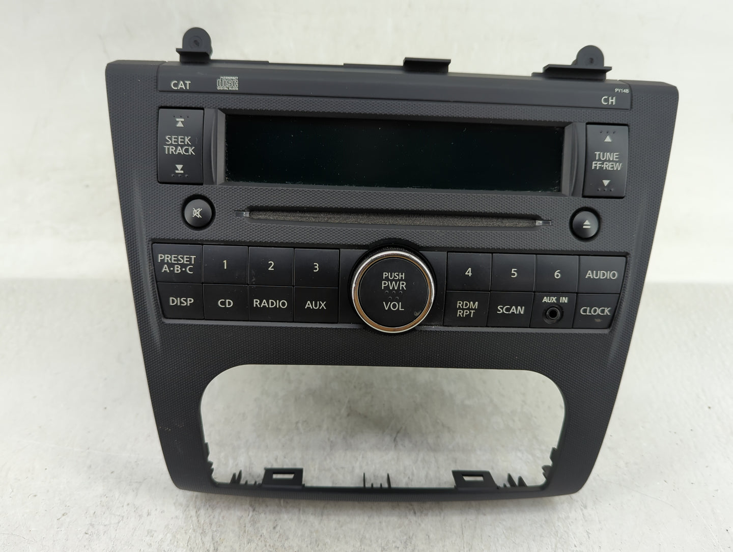 2007-2009 Nissan Altima Radio AM FM Cd Player Receiver Replacement P/N:28185 ZN40B Fits Fits 2007 2008 2009 OEM Used Auto Pa