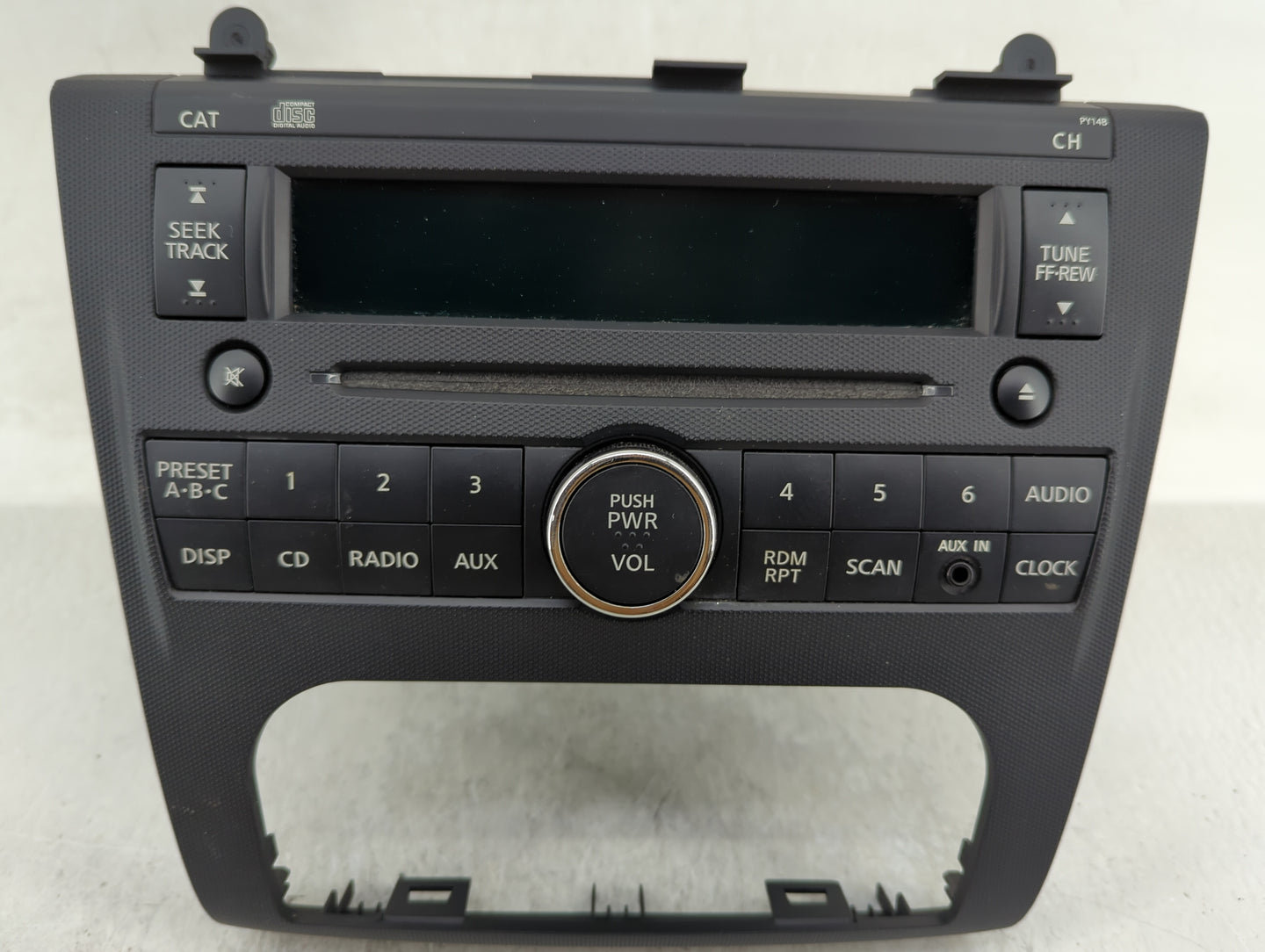 2007-2009 Nissan Altima Radio AM FM Cd Player Receiver Replacement P/N:28185 ZN40B Fits Fits 2007 2008 2009 OEM Used Auto Pa