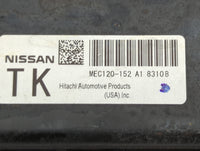 2008 Nissan Altima PCM Engine Control Computer ECU ECM PCU OEM P/N:MEC120-152 A1 Fits OEM Used Auto Parts - Oemusedautoparts