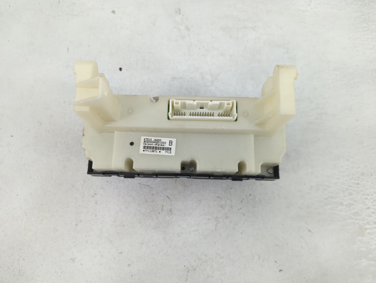 2007-2008 Nissan Altima Climate Control Module Temperature AC/Heater Replacement P/N:27510 JA200 A02000A5201003 Fits OEM Use