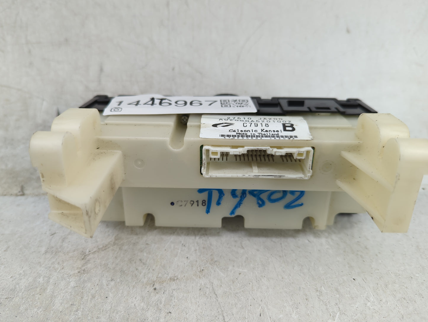 2007-2009 Nissan Altima Climate Control Module Temperature AC/Heater Replacement P/N:27510JA200 A02000A5201002 Fits OEM Used