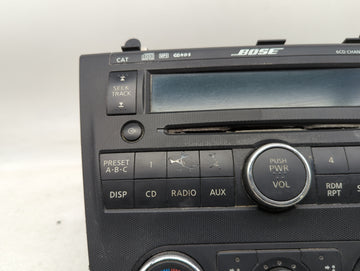 2007-2009 Nissan Altima Radio AM FM Cd Player Receiver Replacement P/N:28185ZN40C CQ-EN2760XC Fits Fits 2007 2008 2009 OEM Used Auto Parts