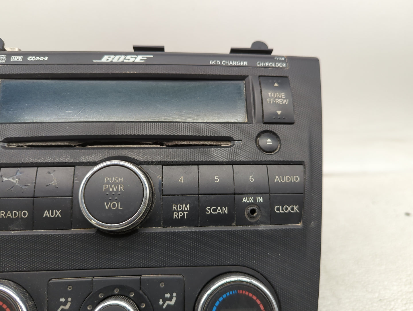 2007-2009 Nissan Altima Radio AM FM Cd Player Receiver Replacement P/N:28185ZN40C CQ-EN2760XC Fits Fits 2007 2008 2009 OEM U