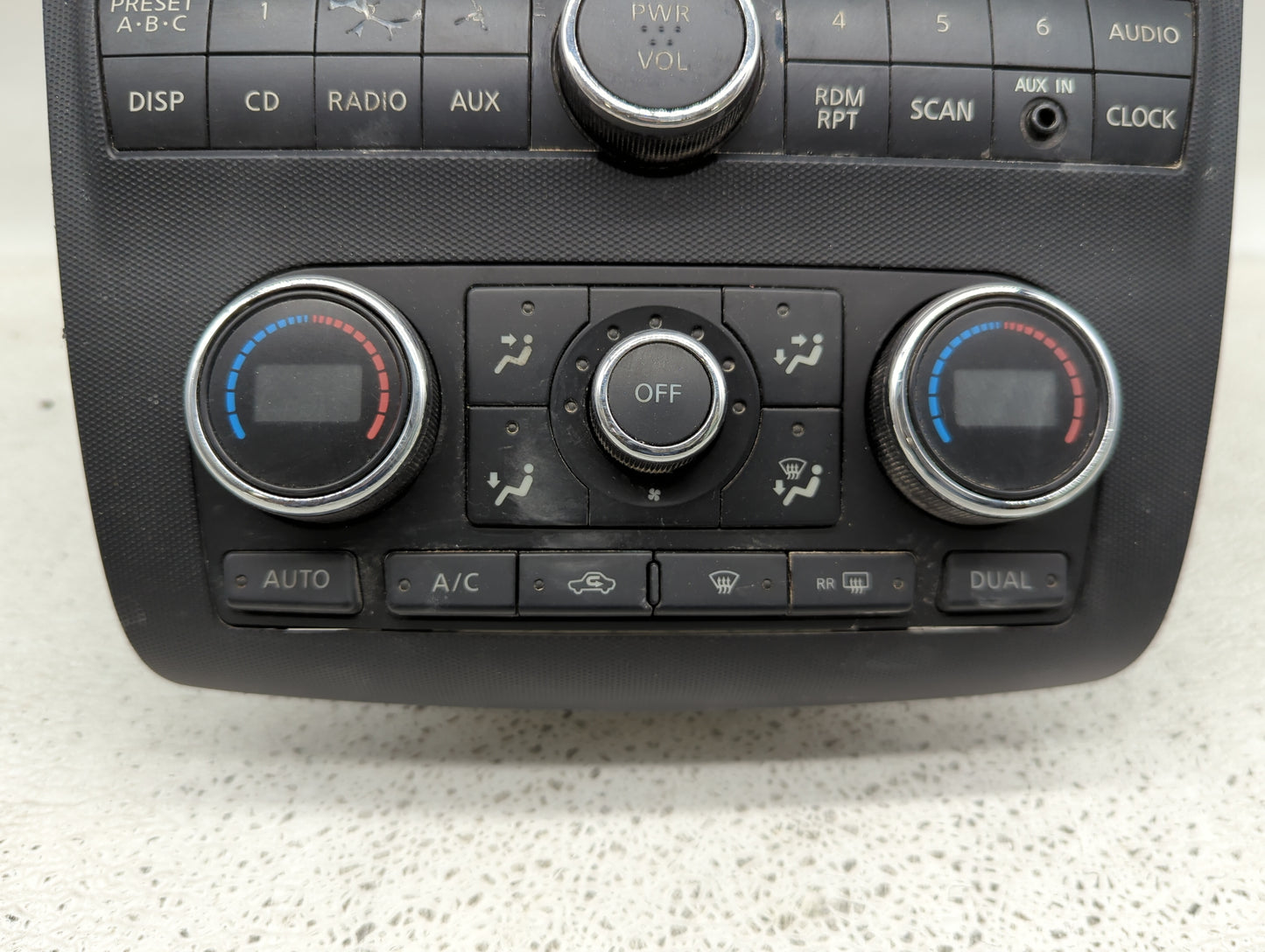 2007-2009 Nissan Altima Radio AM FM Cd Player Receiver Replacement P/N:28185ZN40C CQ-EN2760XC Fits Fits 2007 2008 2009 OEM U