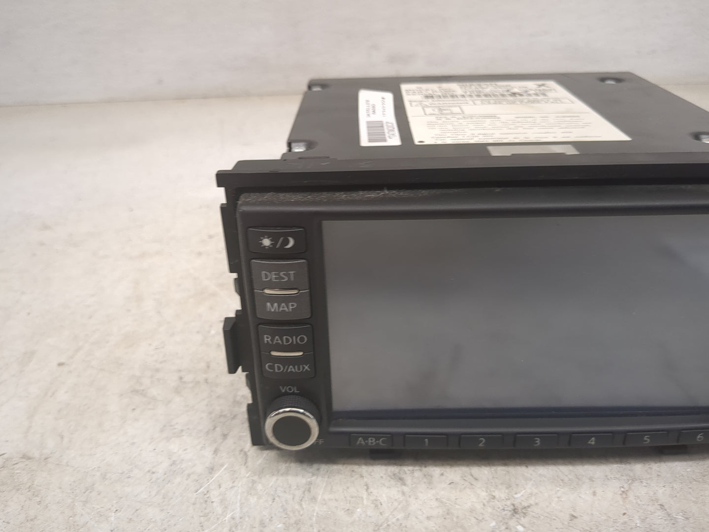 2008-2009 Nissan Altima Radio AM FM Cd Player Receiver Replacement P/N:25915JA00B NA6W-3602US, SJ2HJZ0095 Fits Fits 2008 200