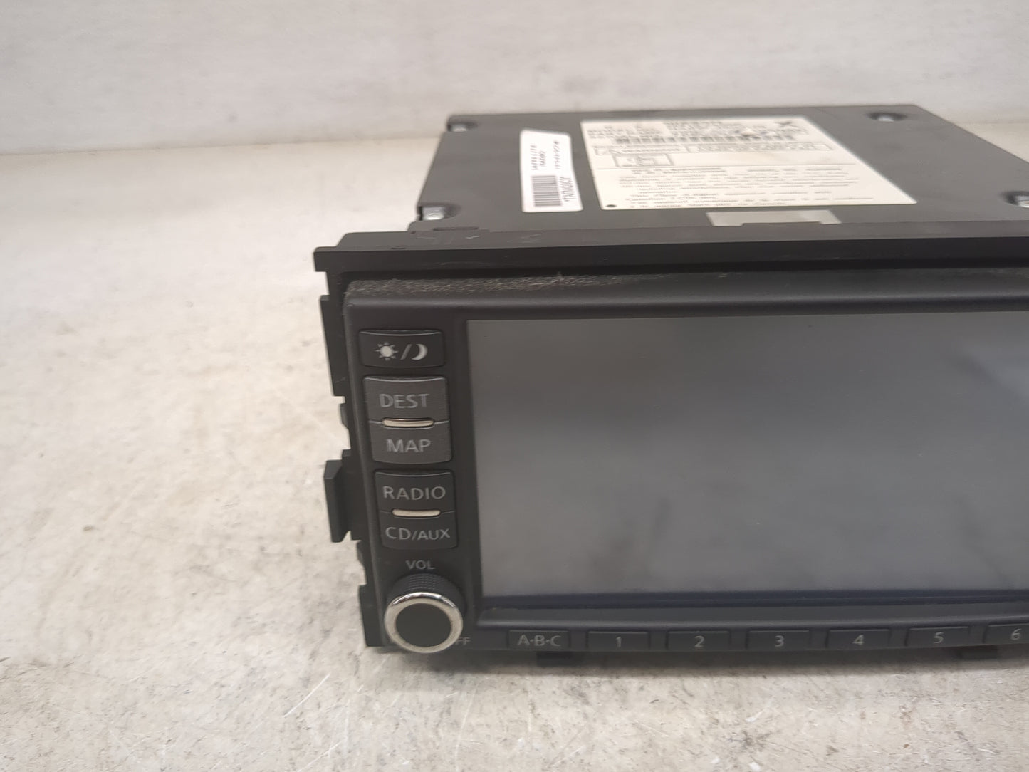 2008-2009 Nissan Altima Radio AM FM Cd Player Receiver Replacement P/N:25915JA00B NA6W-3602US, SJ2HJZ0095 Fits Fits 2008 200